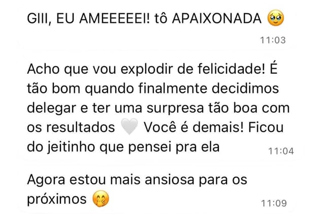 Depoimento de cliente 10