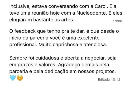 Depoimento de cliente 3