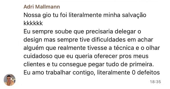 Depoimento de cliente 4