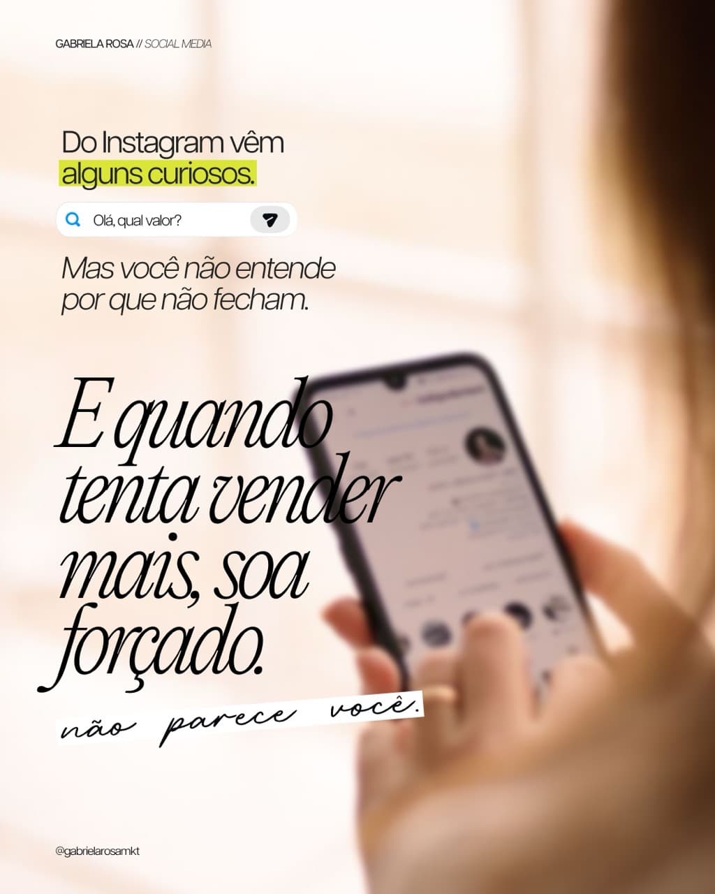 Design de post para cliente